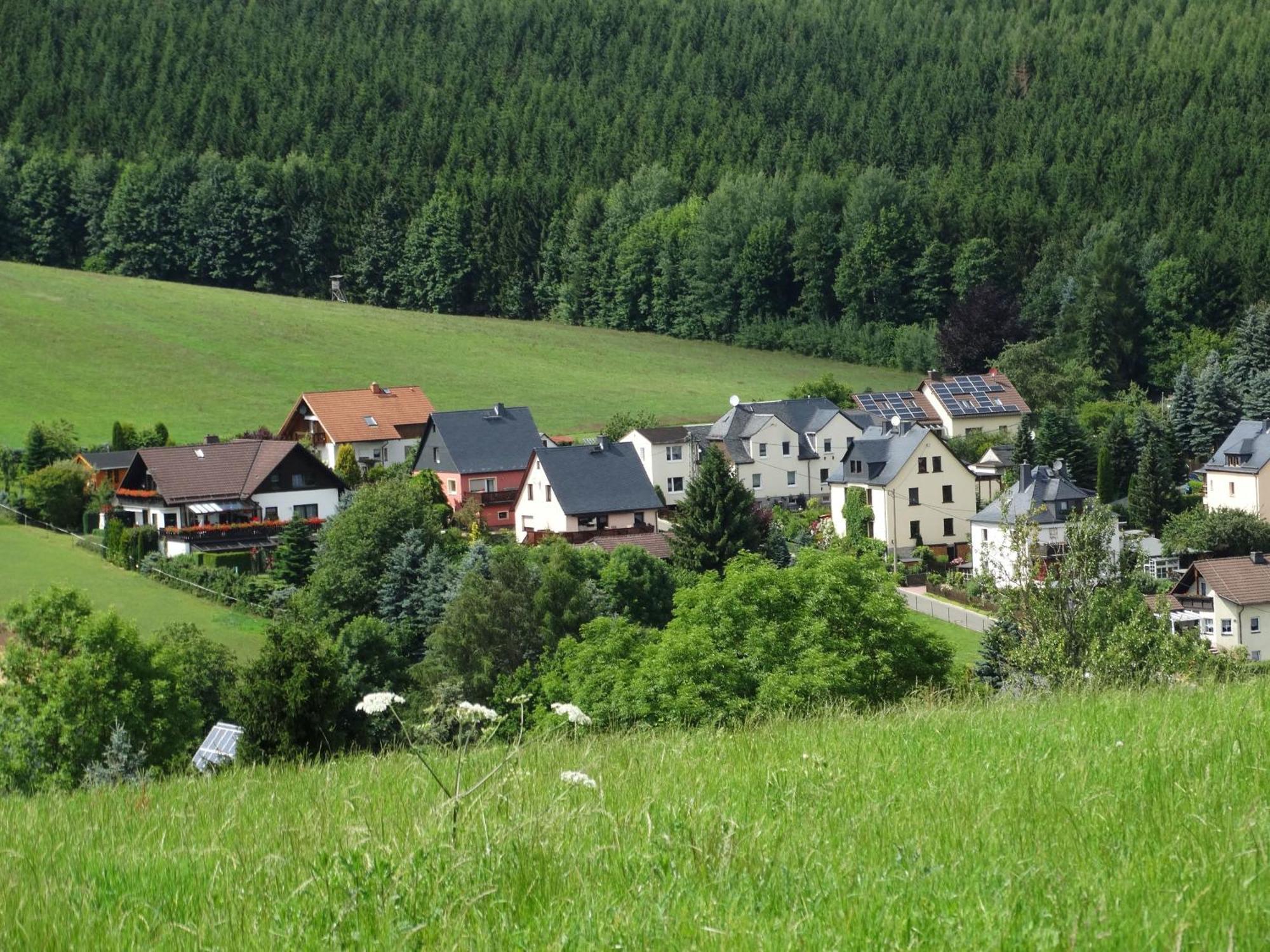 Ferienwohnung Am Vaterlandsgrubenweg Oelsnitz  Exterior foto